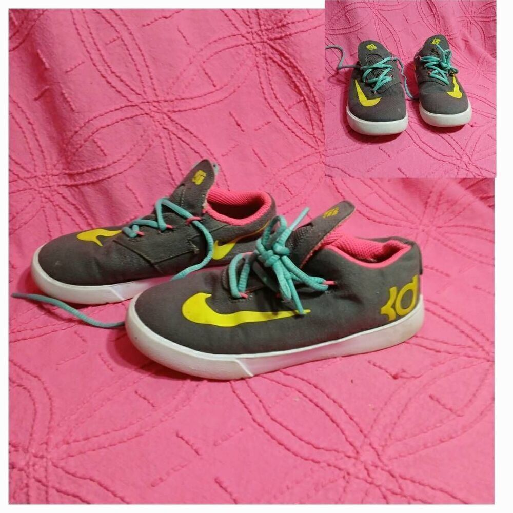 Nike KD Vulc Multi-Colored Sneakers Size 10C